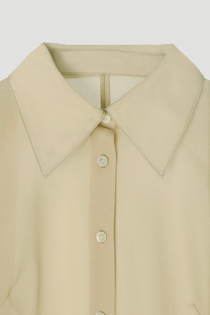 louren 新品未使用sheer bowtie shirt sheer bowtie shirt – louren store