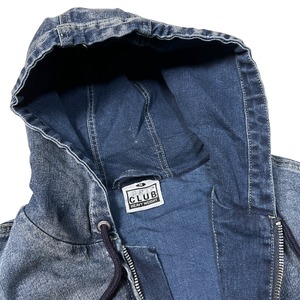 PRO CLUB Denim Zip Foodie Dark Wash