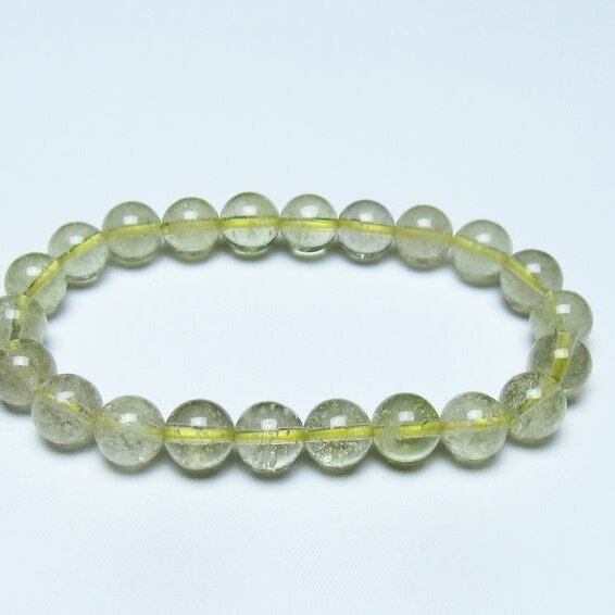 リビアングラス ブレスレット 9mm 一点物 199-840