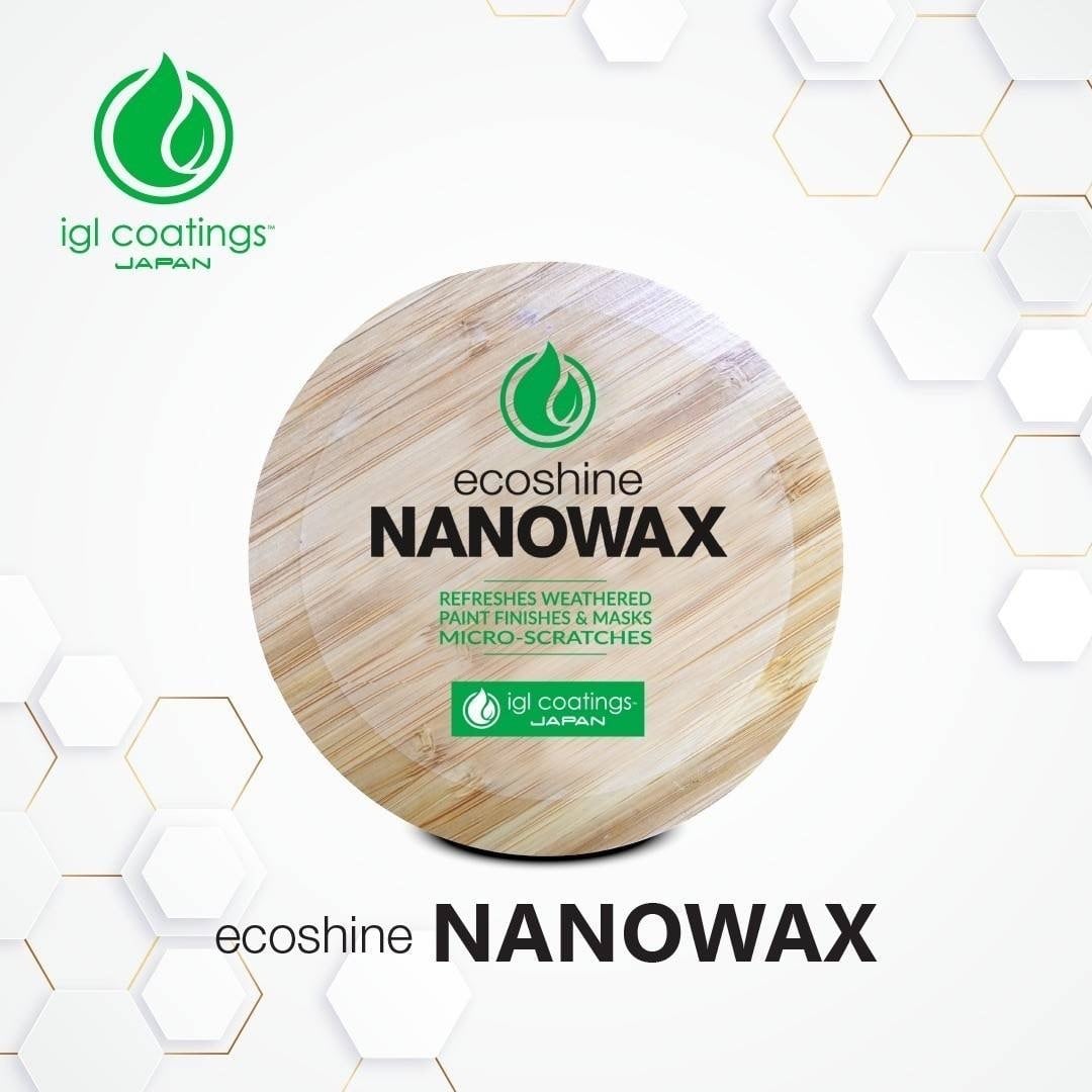 【igl coatings ecoshine NANOWAX】エコシャイン・ナノワックス 175g（固形ワックス）igl coatings Japan