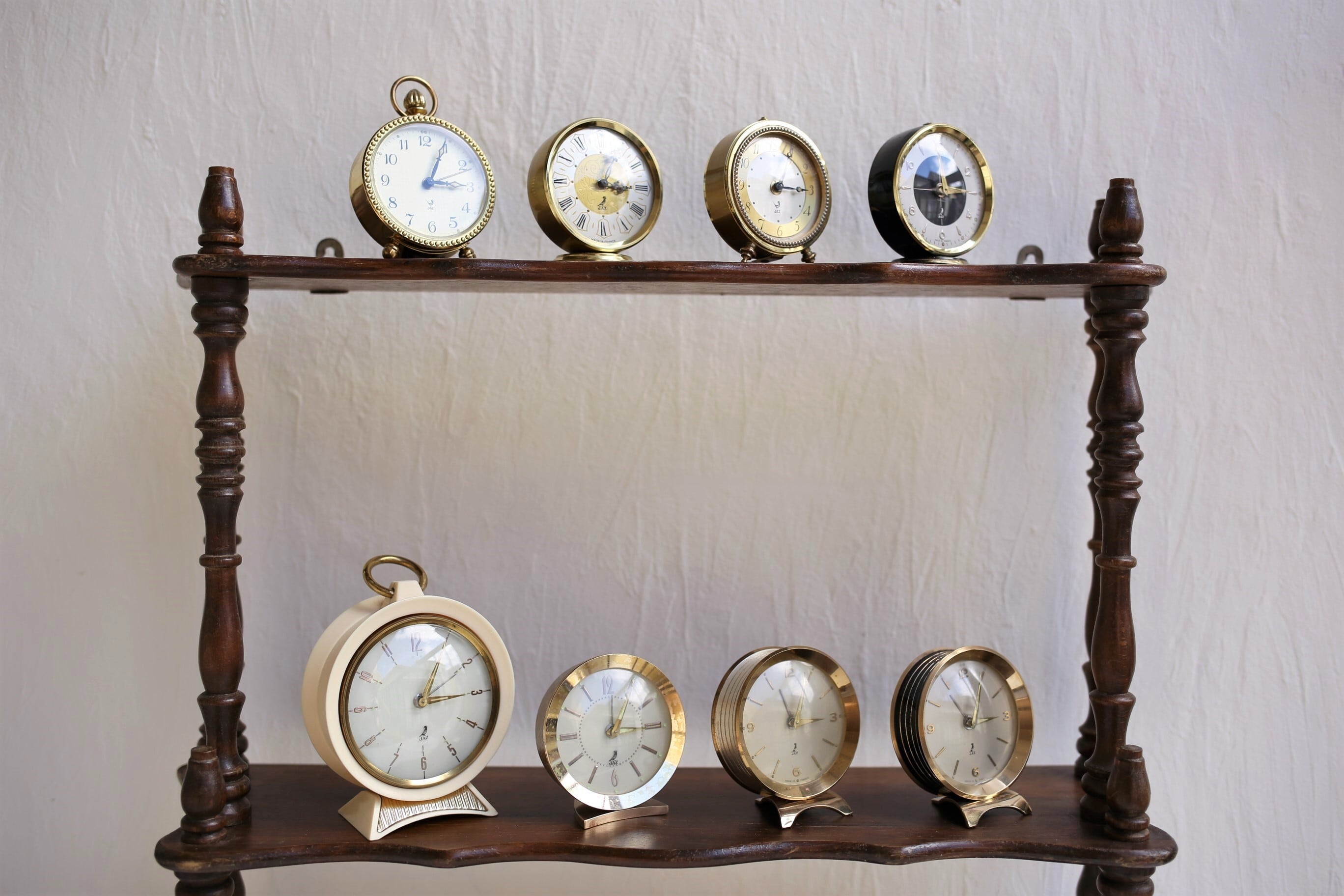 フランス　アンティーク　真鍮目覚まし フランス アンティーク ヴィンテージ JAZ 目覚まし時計 『LEBIC