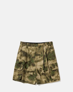 CAMO ESLOT CARGO SHORTS