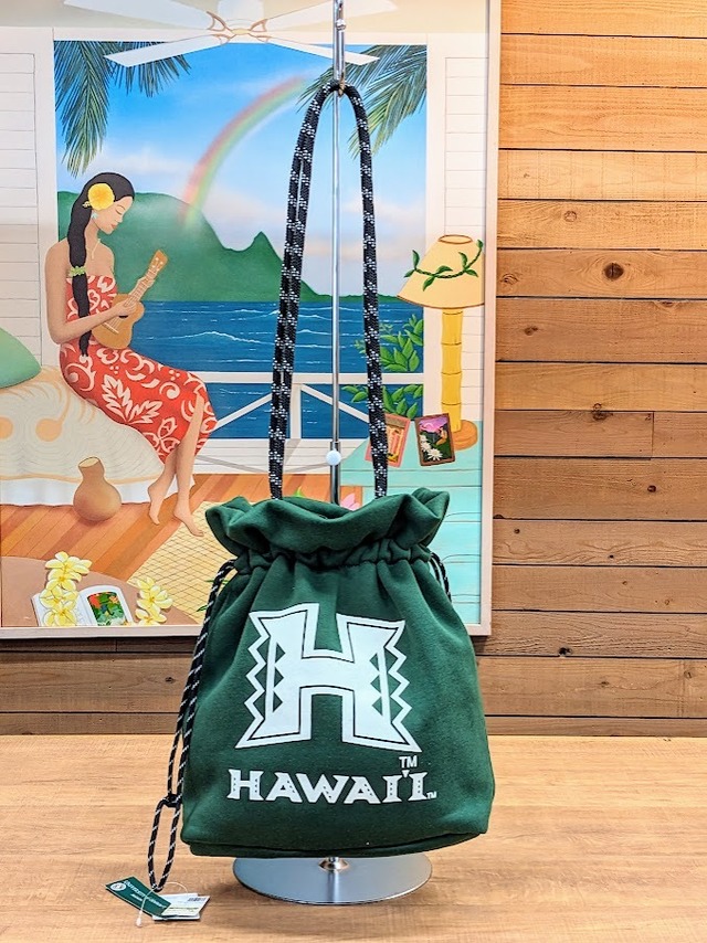 スウェットグリーンBAG【University of Hawaii】