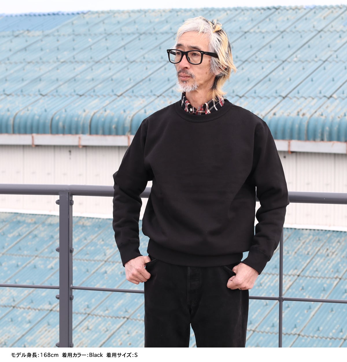 BIGDAY ビッグデイ 12.4oz CREW NECK SWEAT SHIRT ヘビーウェイト