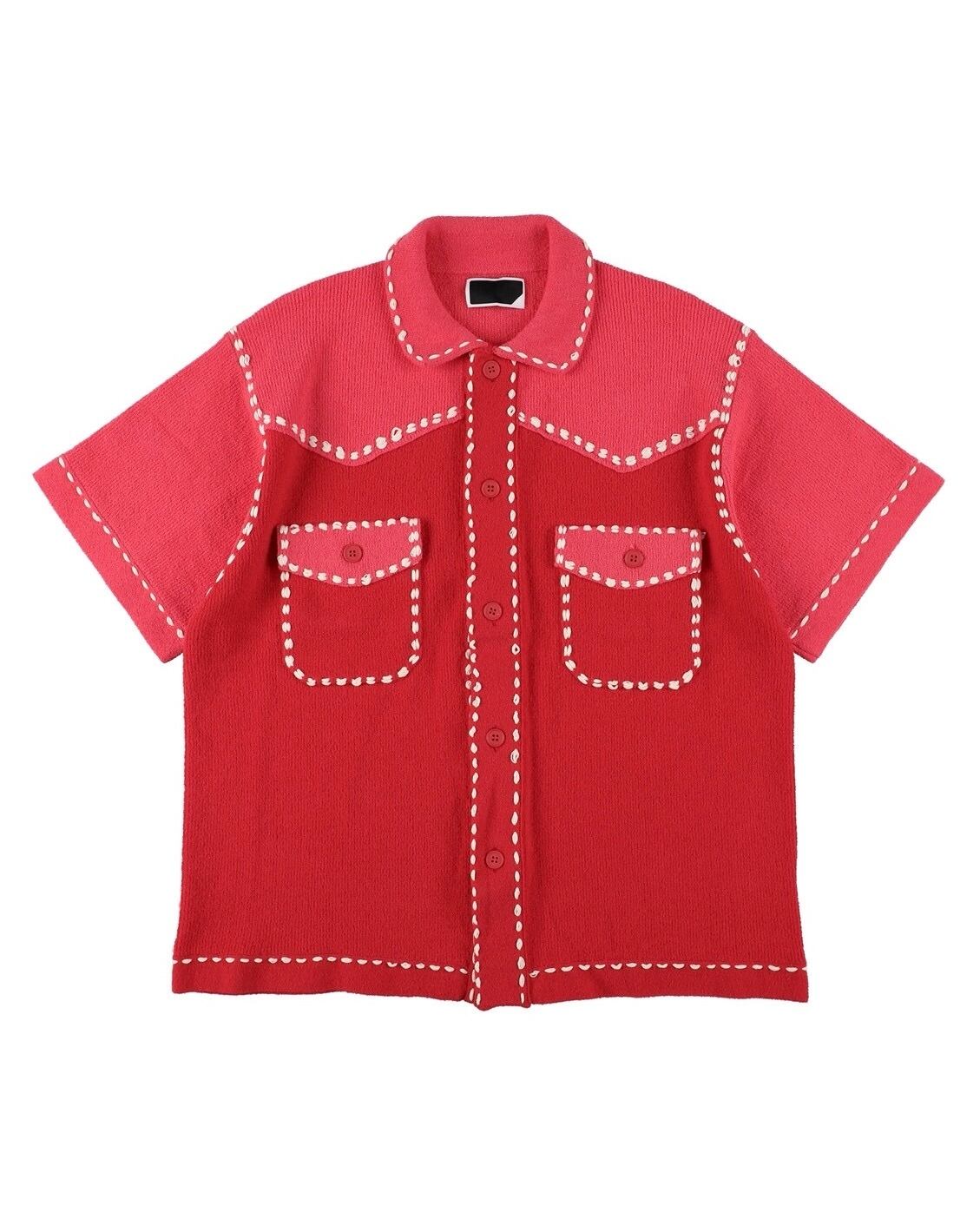 PHINGERIN 【SUMMER PG1 WESTERN SHIRT RED x PINK】