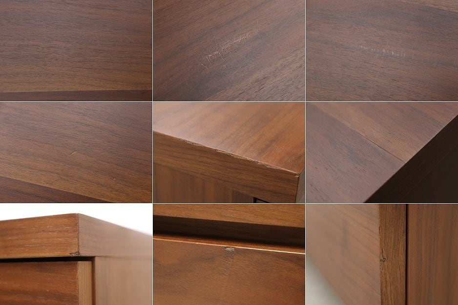 沼津店】ナチュラル モダン ウォールナット チェスト ドロワー