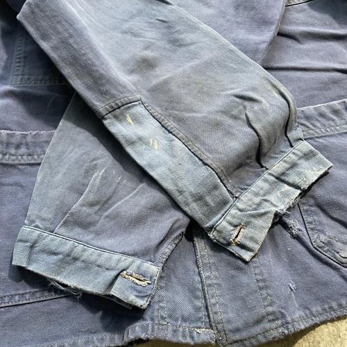 40-50s Le Très Solide 刺繍タグ フレンチワークジャケット 詳細写真14