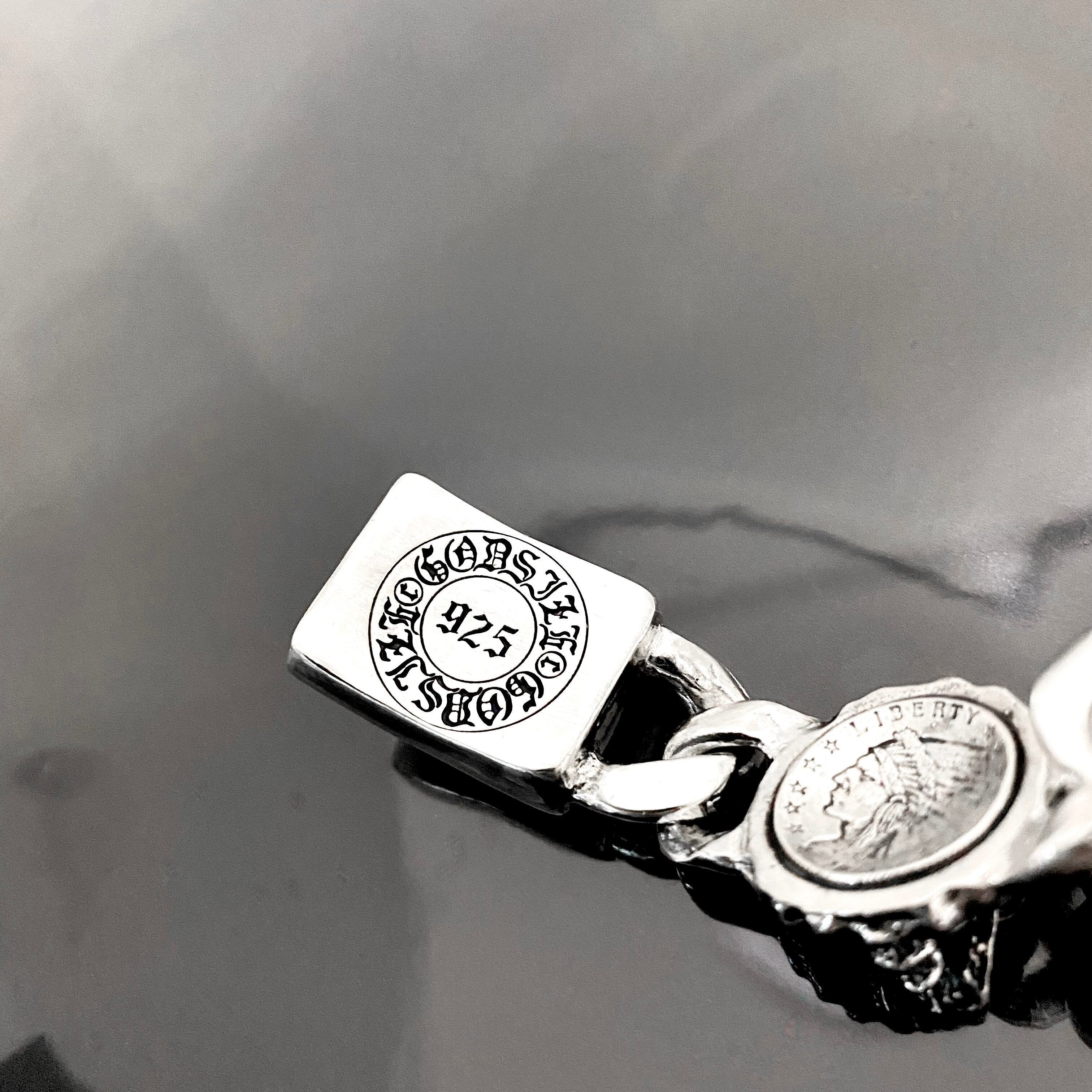CHAIN BRACELET [WOLVES] with 10 DIAMONDS / ウルヴスチェーン
