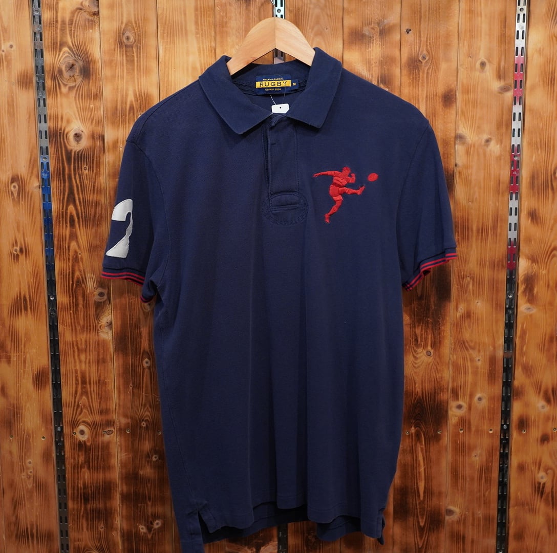 ralphlauren rugby ビッグキッカー ポロシャツ M/ラルフローレン ラグビー