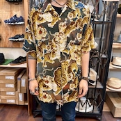 HOUSTON/ヒューストン GRADATION ALOHASHIRT/グラデーションアロハシャツC