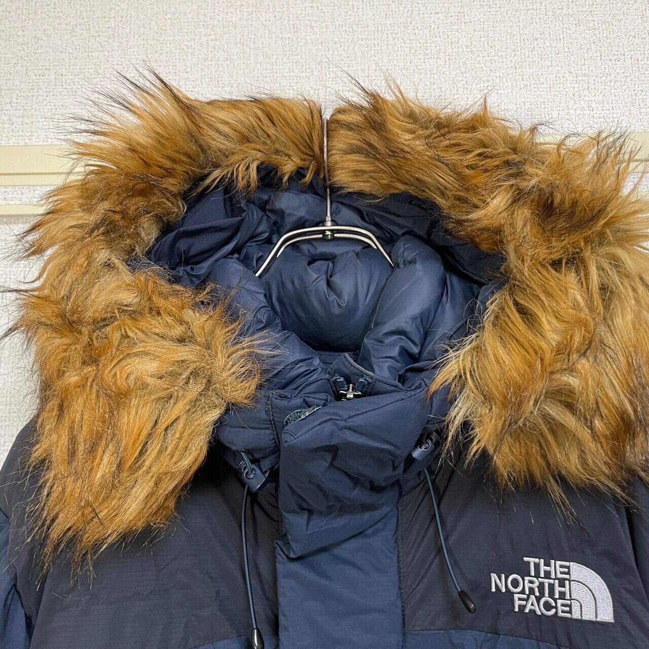 ノースフェイス ロング ダウンジャケット コート ファー ドライベント 120