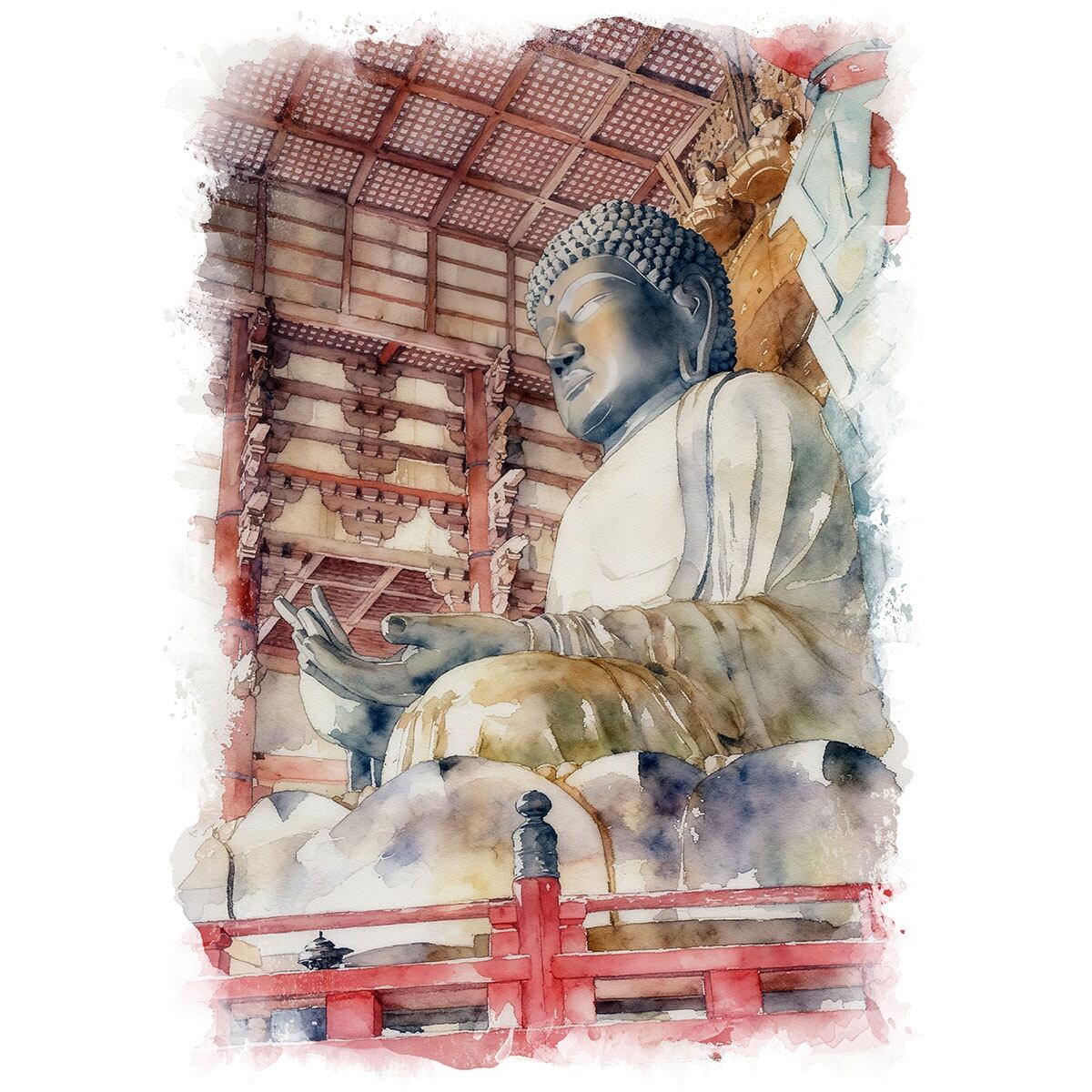 「屋」brand 「美肌や！」日本伝統絵画 インテリア A4サイズ 絵画 浮世絵 額縁 付き 48cm インテリア 日本画 葛飾北斎 富嶽三十六景