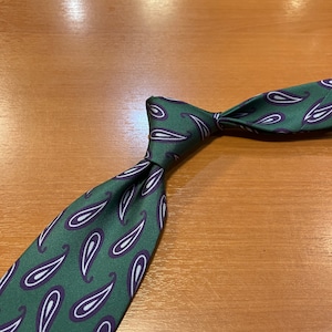 "未使用品" F.Marino "SFODERATO" SILK JACQUARD TIE