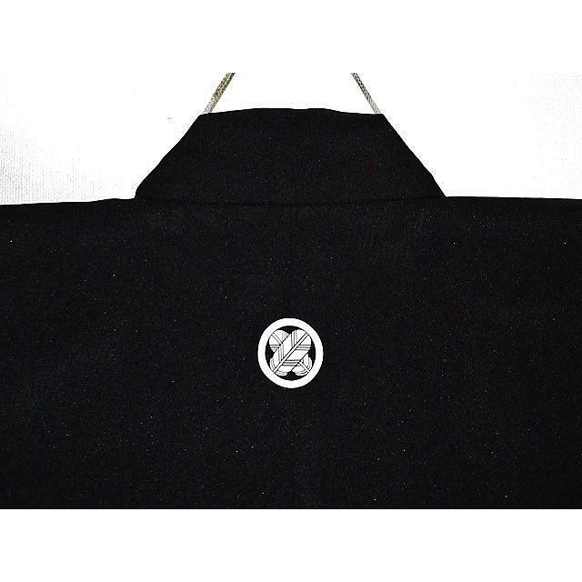 Men's Kimono【着物3サイズ】洗える黒紋付スタンダード袷 黒 Men's Kimono【着物3サイズ】洗える黒紋付スタンダード袷 黒