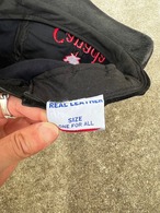 "REAL LEATHER" CANADA Souvenir Sun-fade Cap