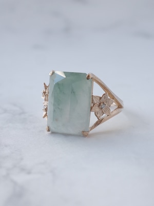 DAFFODIL  Jadeite Ring