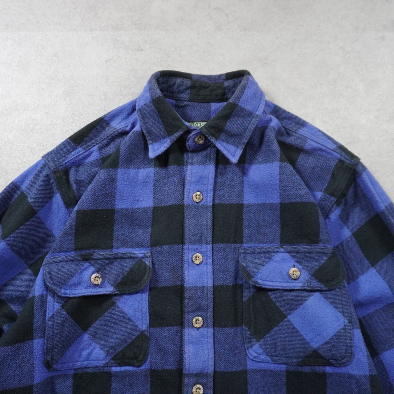 FIELD&STREAM heavy flannel shirt M 古着 - 4