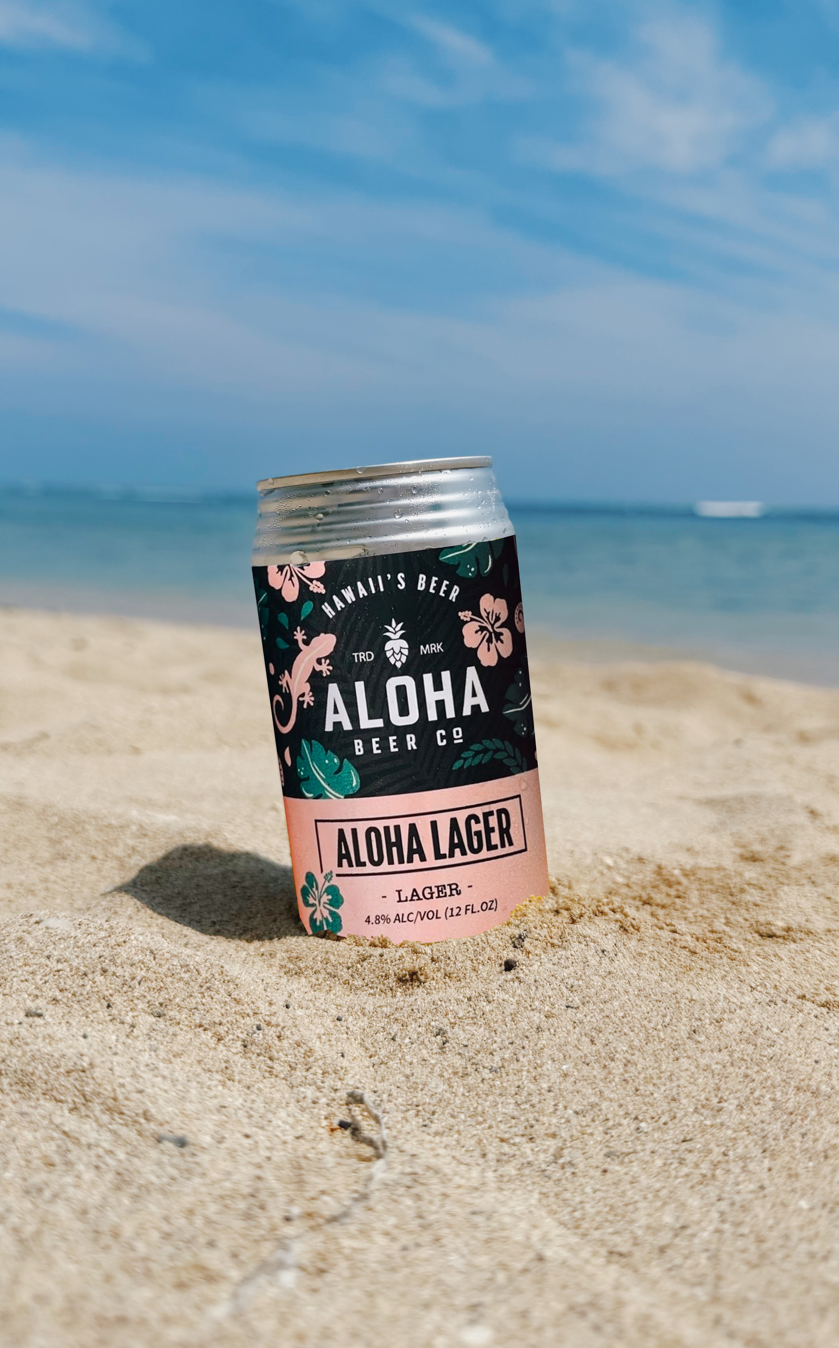 ALOHA LAGER（アロハラガー）4本 | ALOHA BEER JAPAN
