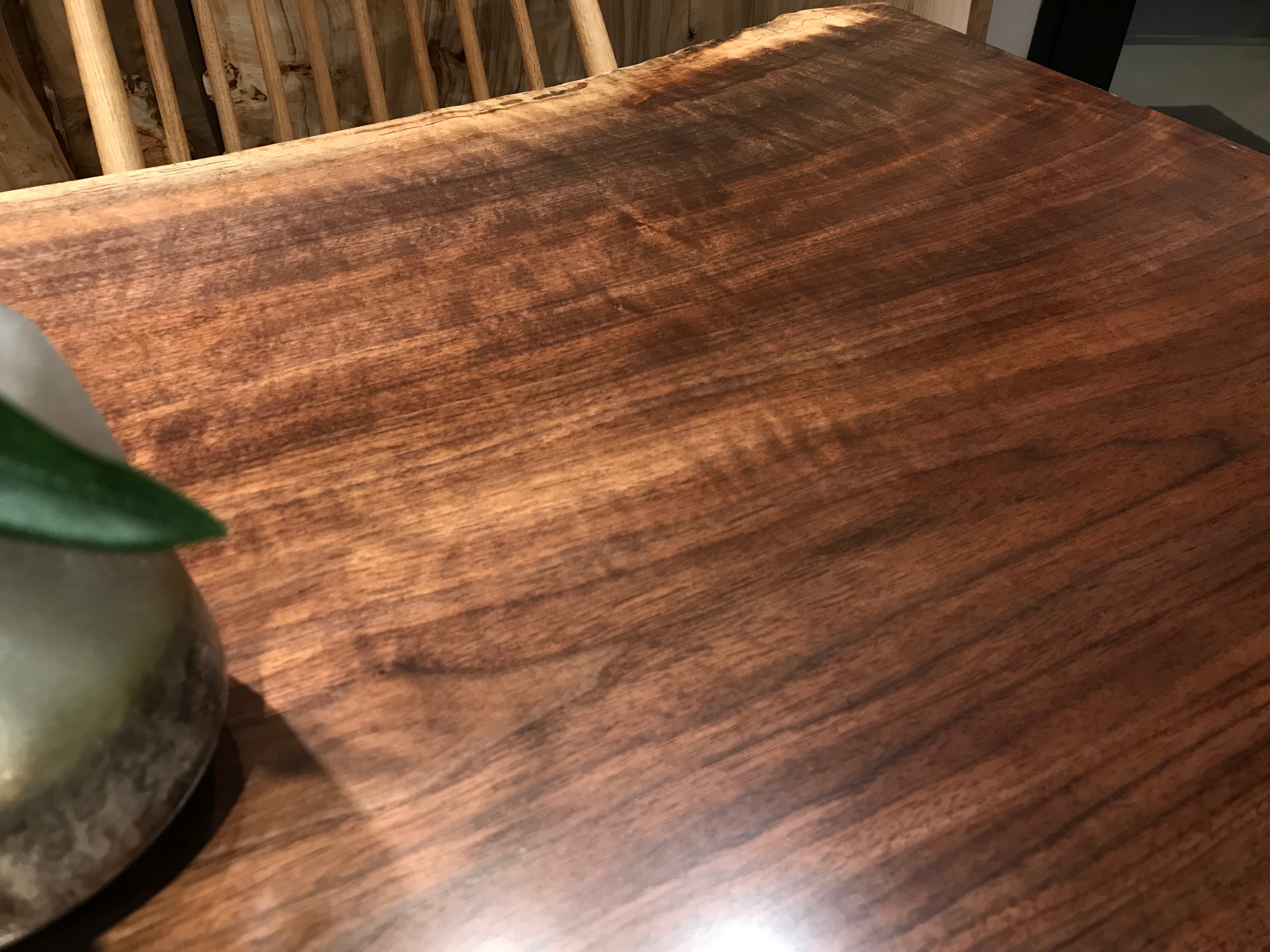 【ケン2019様】ウォールナット　無垢一枚板　173cm  テーブル天板 ケン2019様】ウォールナット 無垢一枚板 173cm テーブル天板