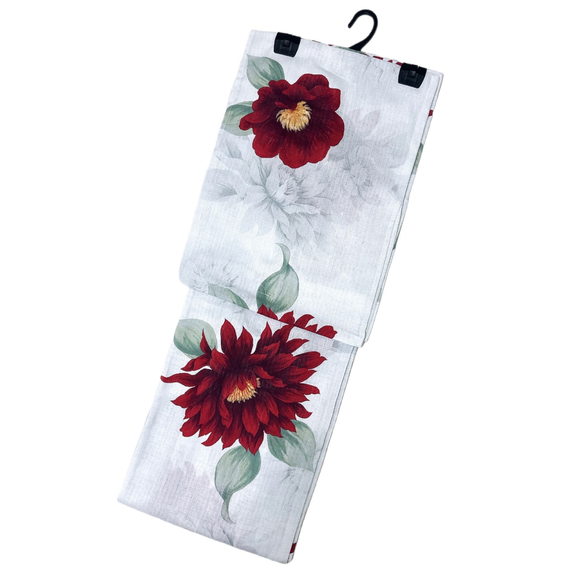 浴衣ジェンヌ 浴衣 単品 ゆかた レディース浴衣 白地 赤 | 浴衣SIENNE