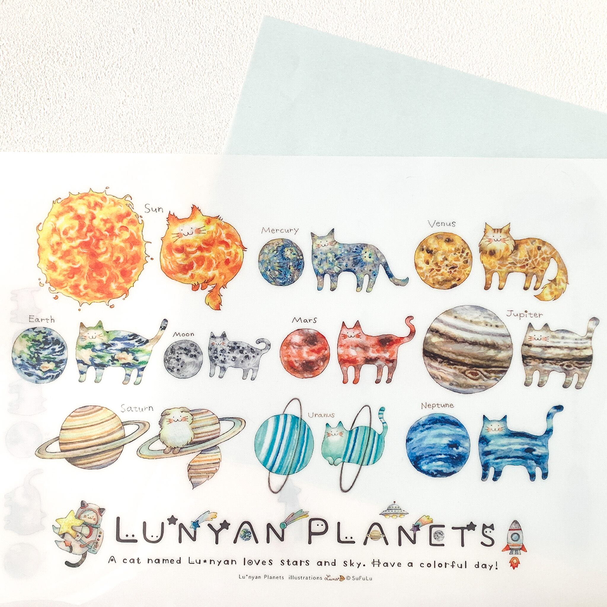 【 Lu*nyanのクリアファイル - PLANETS - 】