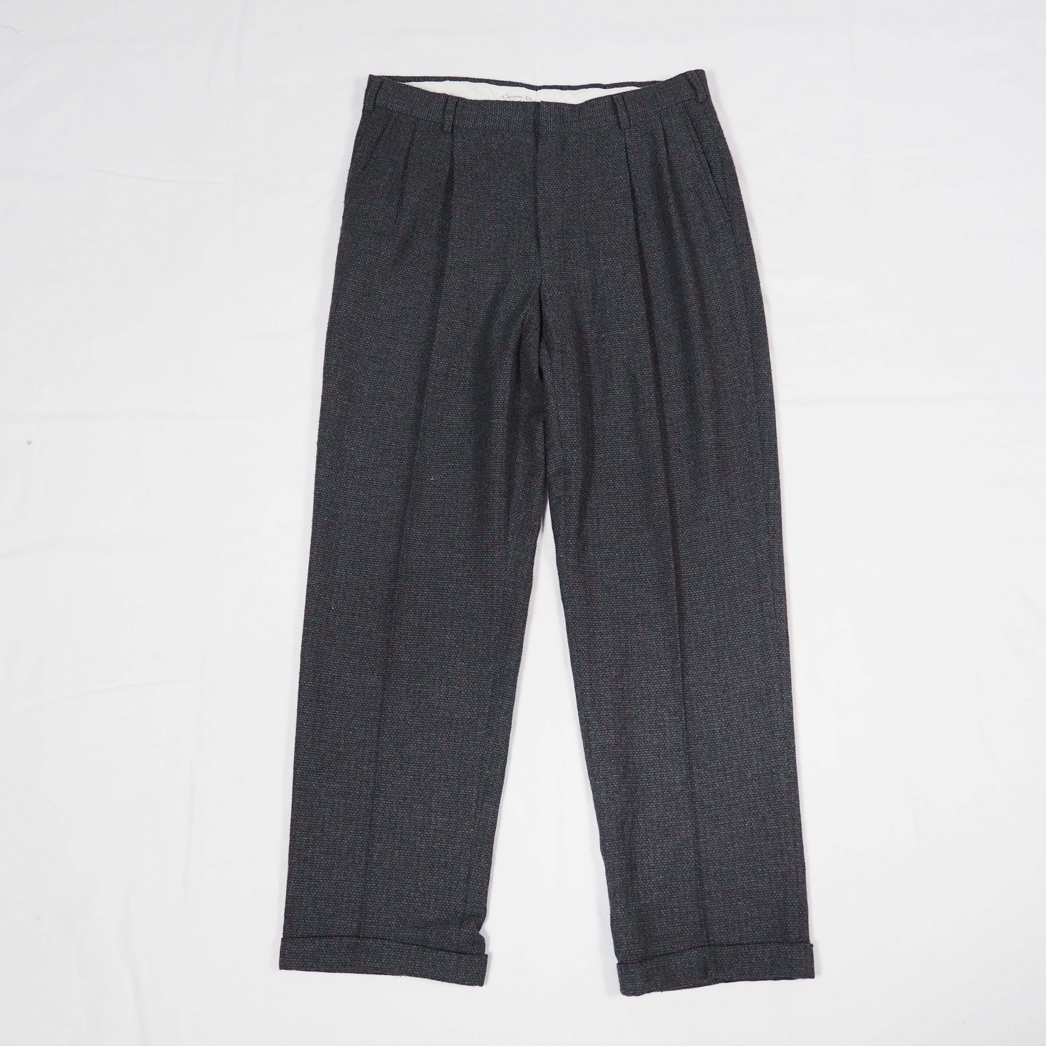 Christian Dior wool slacks w33 80’s クリスチャンディオール ウールスラックス