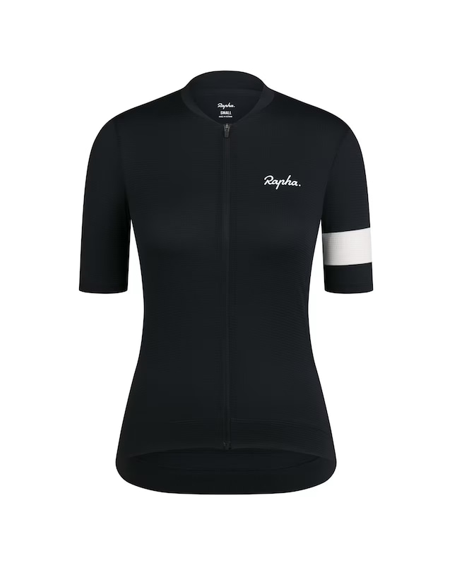 Rapha Women's Core Lightweight Jersey Black/White