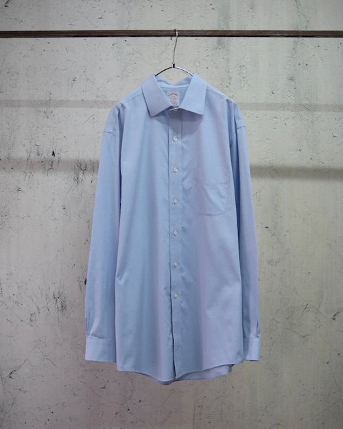 "Brooks Brothers" plain L/S shirt (pale blue)