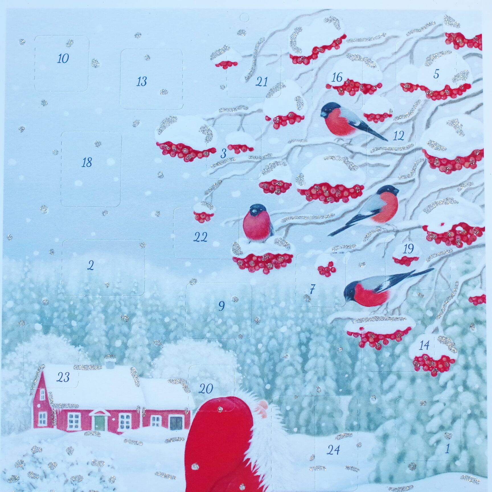 アドベントカレンダー トムテとうそどり（A4サイズ） | 木のおもちゃ