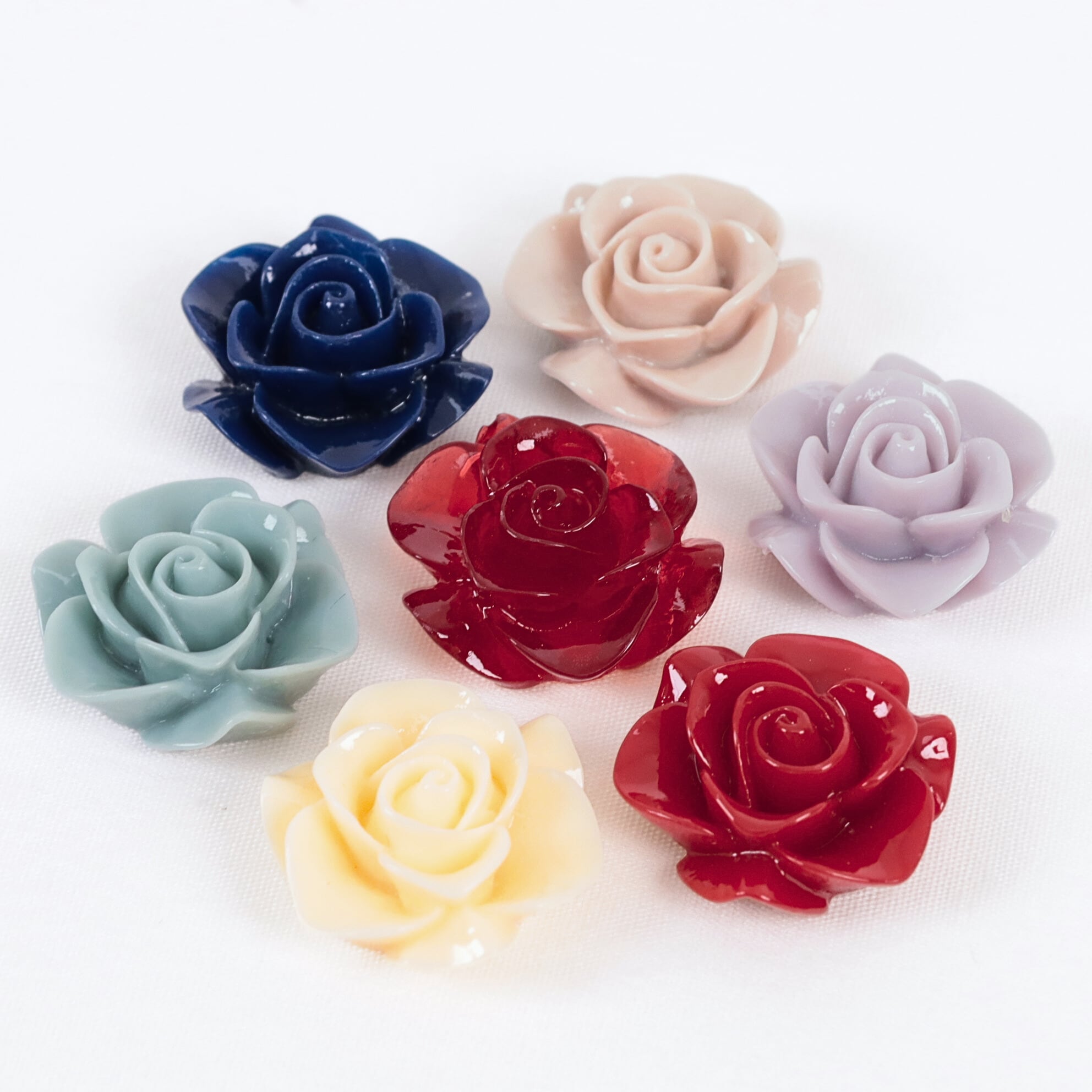 薔薇 パーツ アクリル 02000230 ハンドメイド 装飾 飾り | リボンと