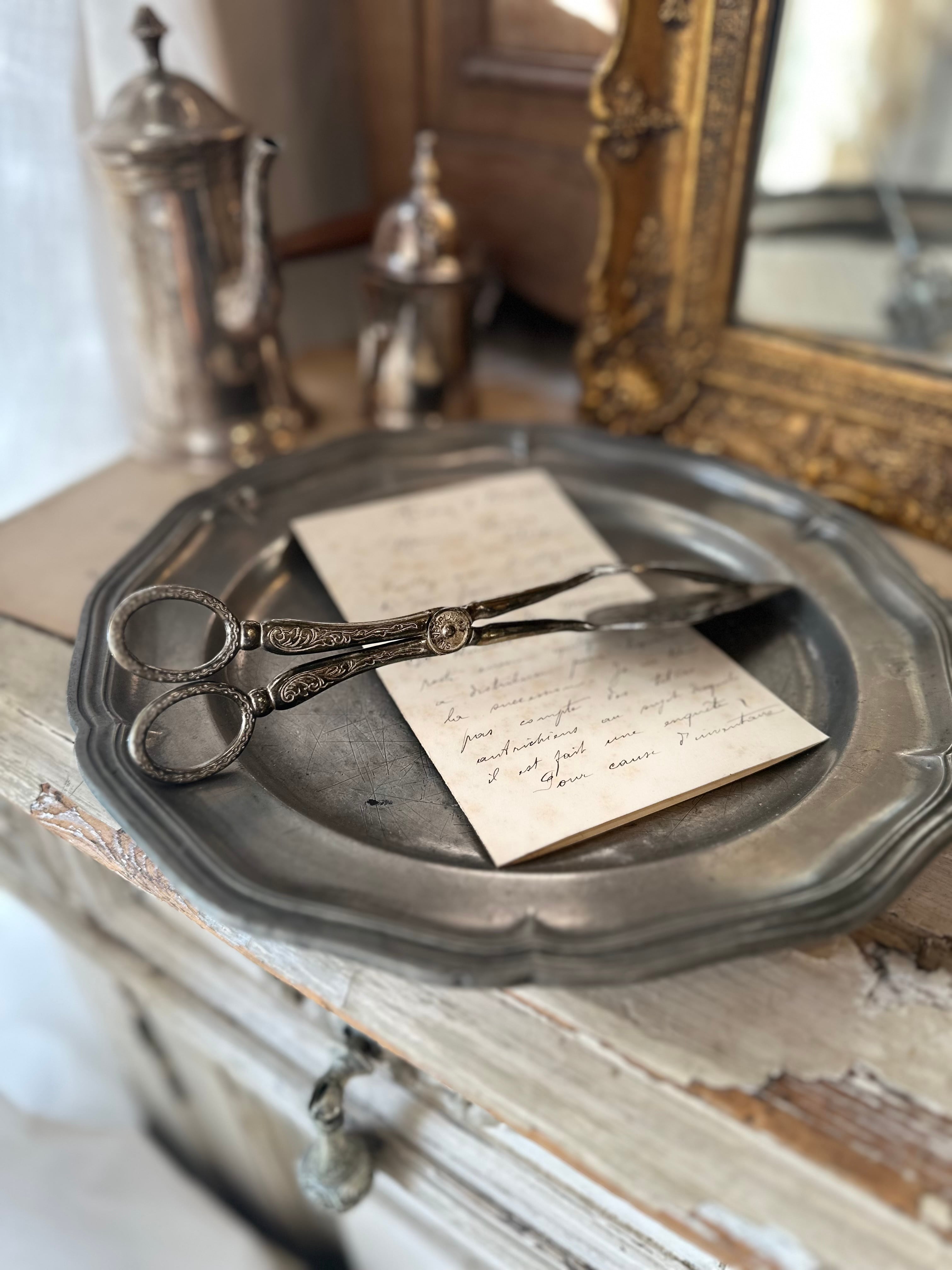 ハサミ型ペストリートング（ケーキトング） | Brocante de La Cocotte