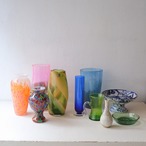 カラフルマーブルの花瓶