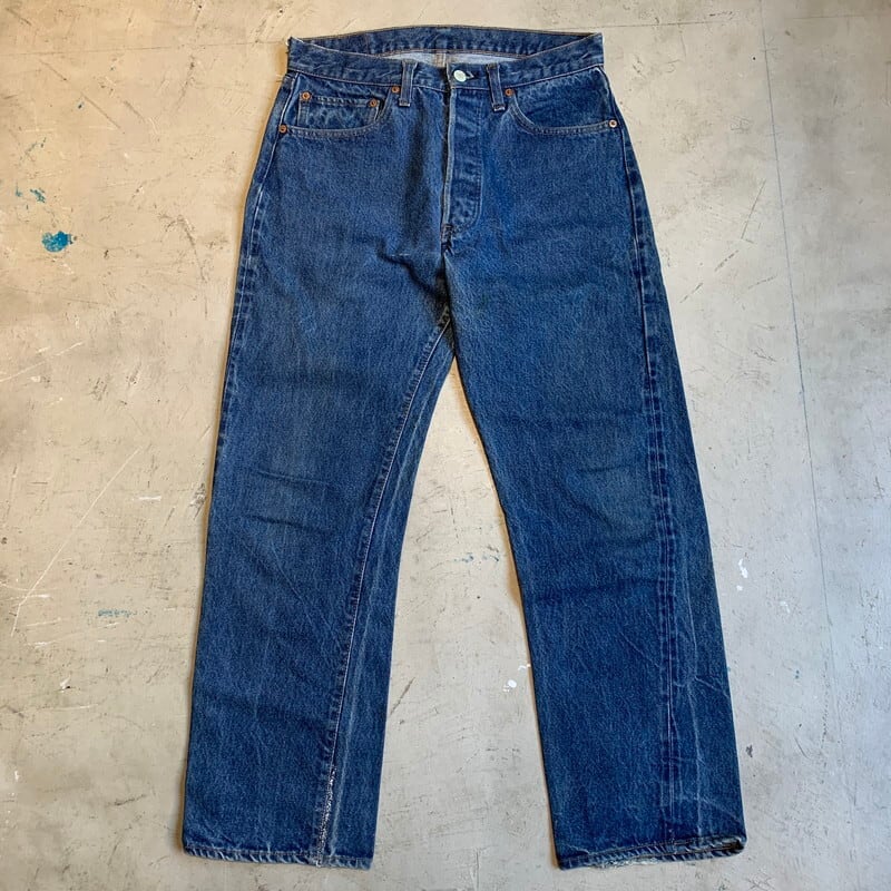 70's Levi's リーバイス 501 66後期 デニム 刻印6 スモールe バックポケットチェーンステッチ 縮率8％ 実寸W31位 USA製  裾リペア 希少 ヴィンテージ BA-1327 RM1696H | agito vintage powered by BASE