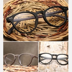 Wood Grain Glasses -boston- / ウッド グレイン メガネ -ボストン-