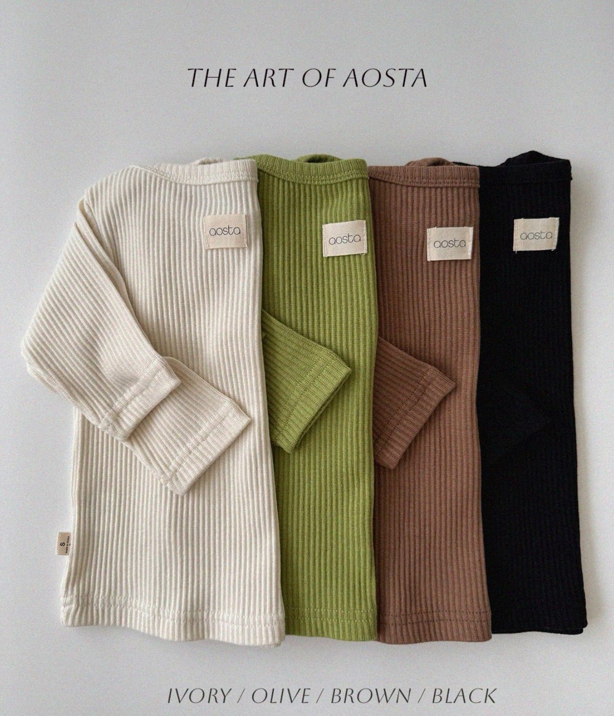 送料無料【予約】/ バターTシャツ / aosta