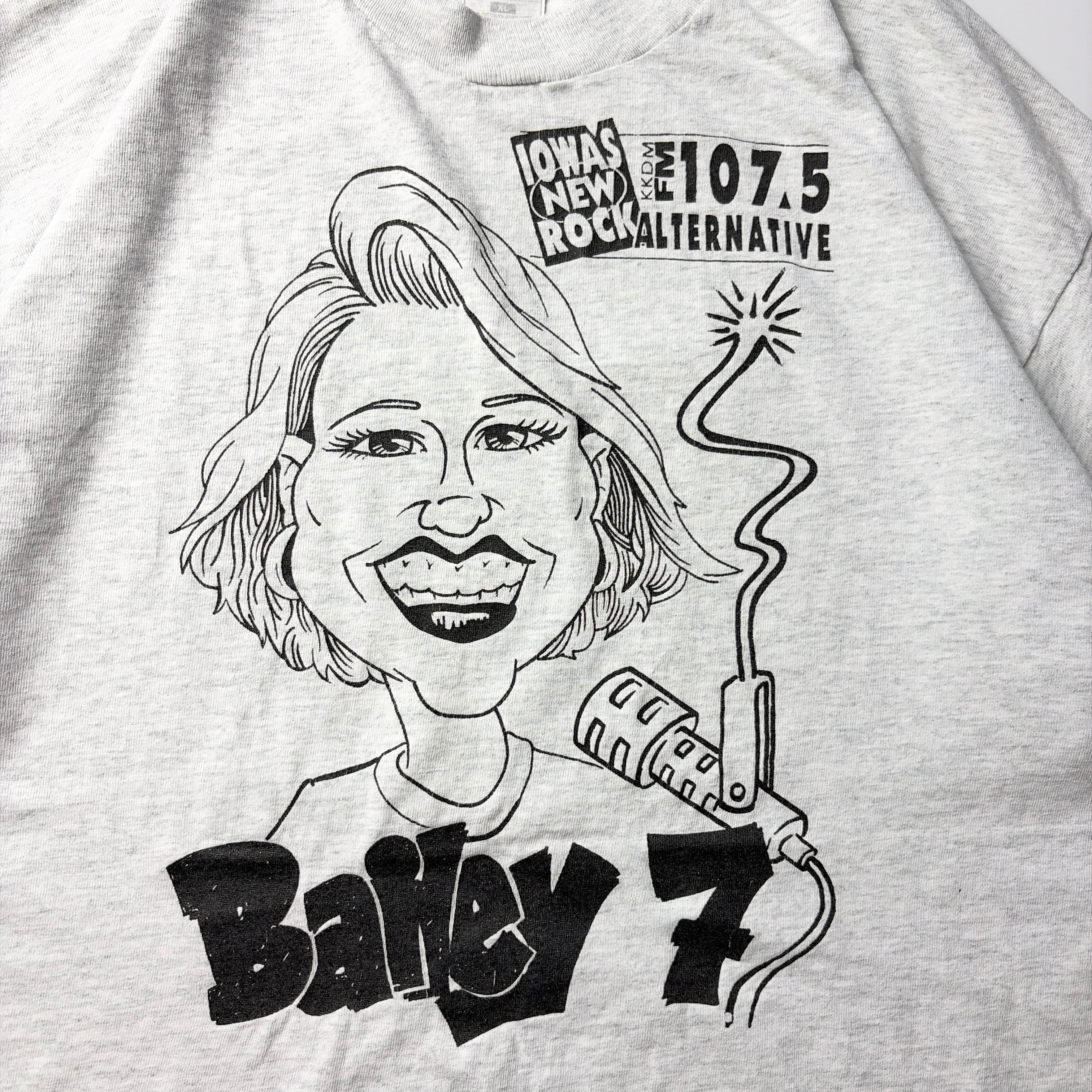90s Iowa’s New Rock 107.5 Radio Promo T-Shirt