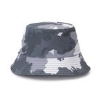 (UNI) GRAPHIC REVERSIBLE BUCKET HAT [サイズ: F(AGDUUCP43BKF)] [カラー: BLACK]