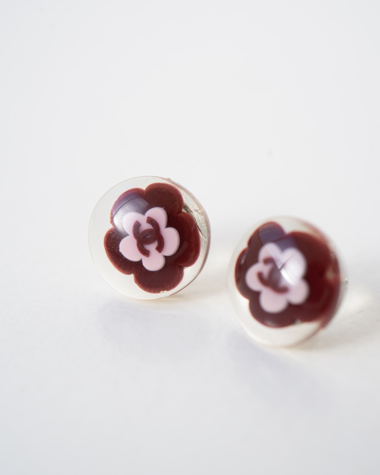 〈CHANEL〉CC Flower Earrings 2004SS