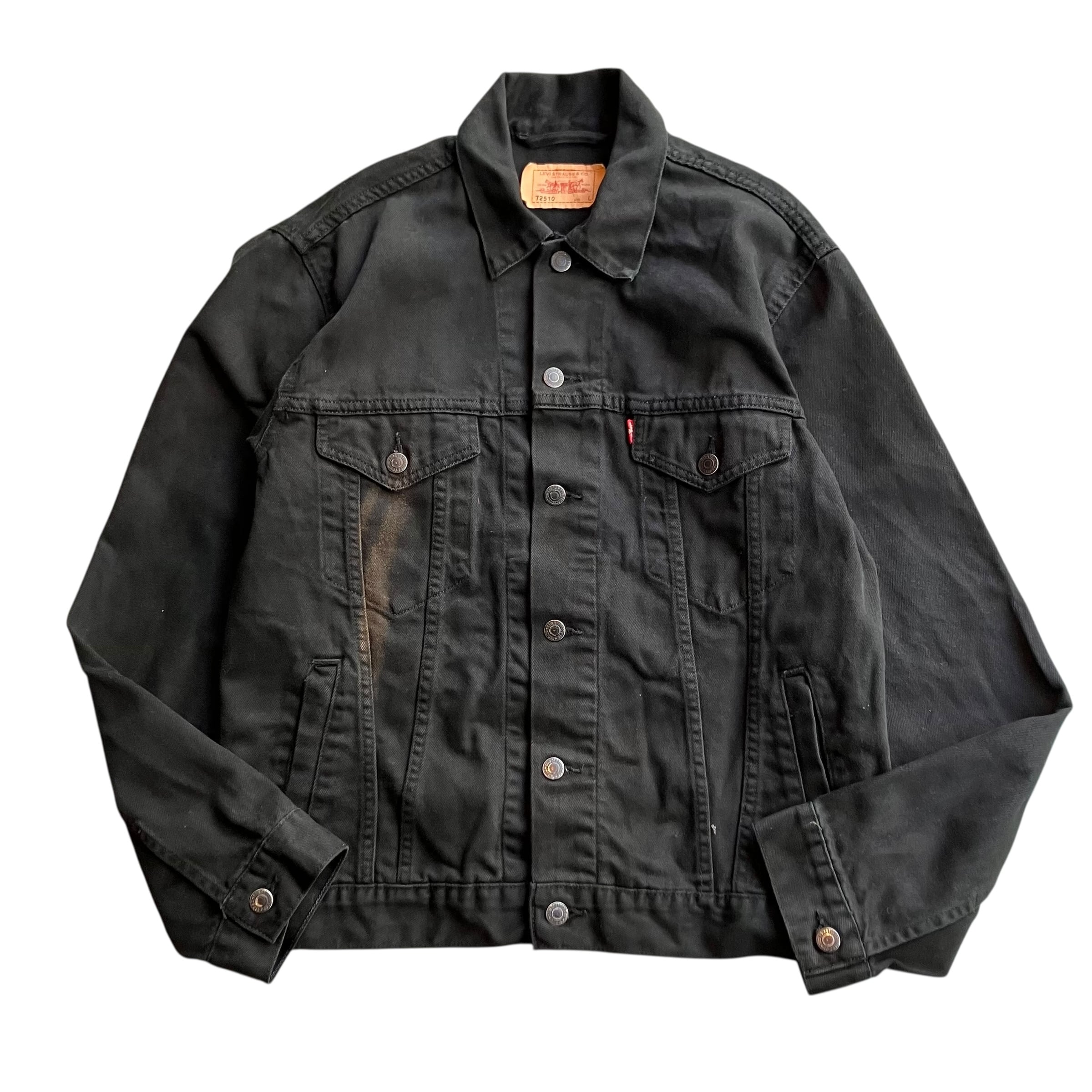 【古着】Levi's 72510 Black Denim Jacket