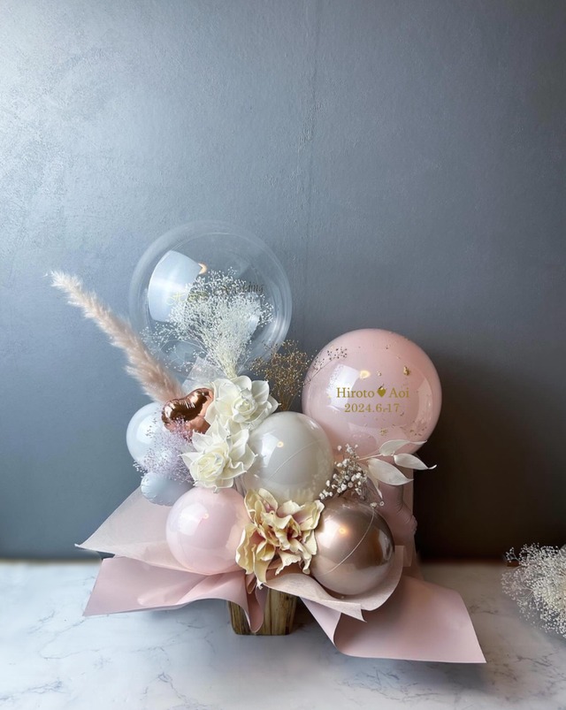 かすみ草バルーン【SAKURAピンク】