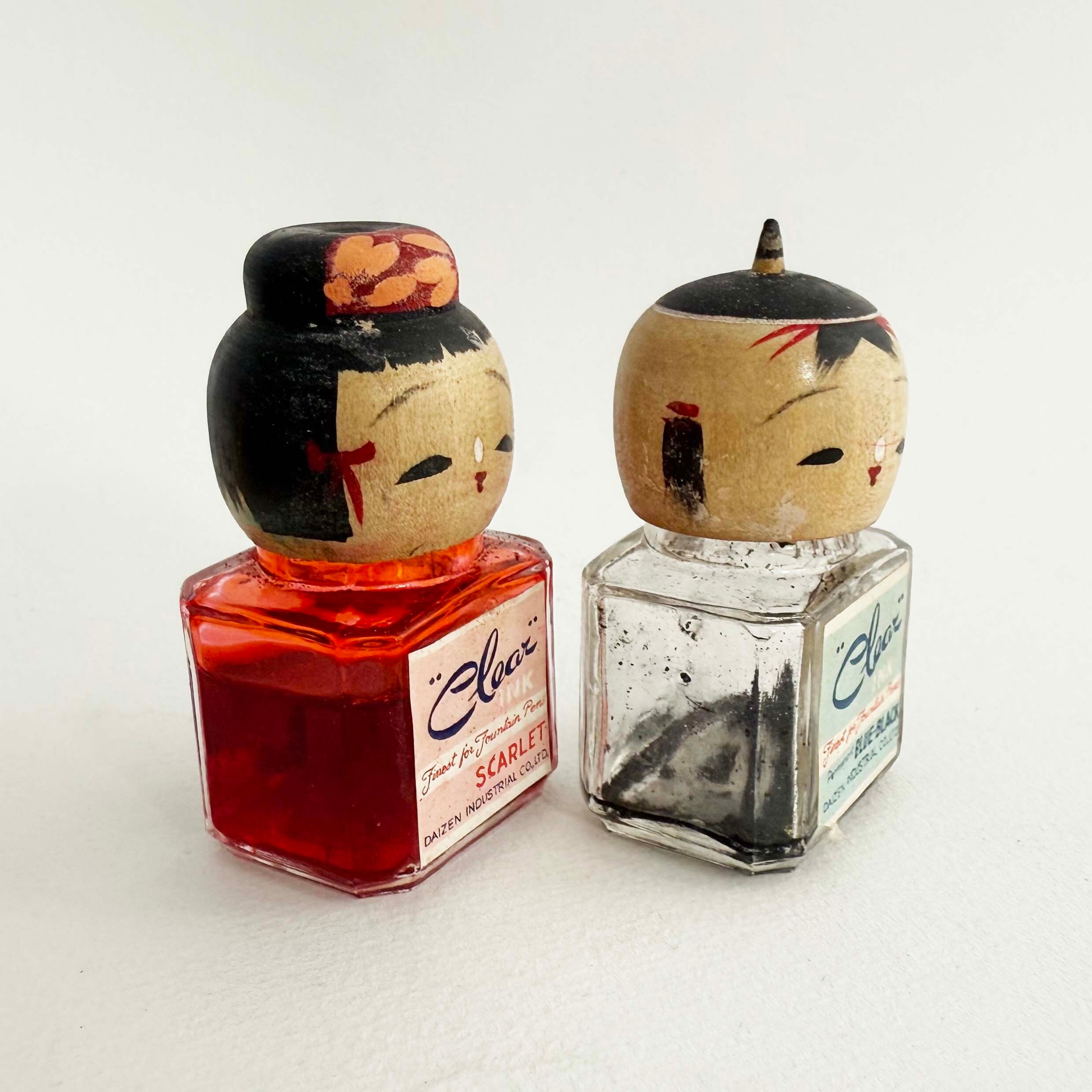 デッドストックのヴィンテージ こけしインク