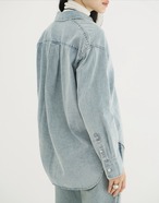 CLANE COMPACT DENIM SHIRTS 2色展開