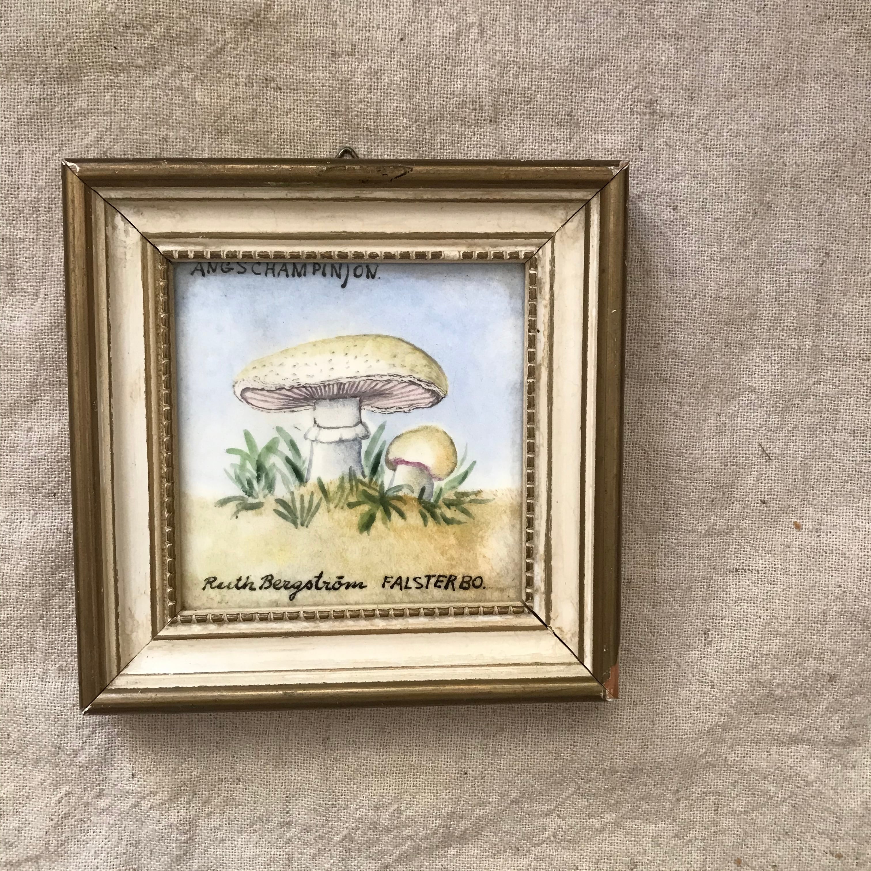 キノコのタイル