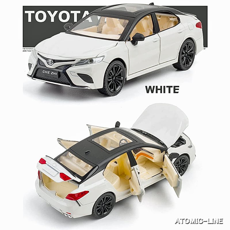 TOYOTA アバロン 1/24 ミニカー 全3色 ライト点灯 エンジンサウンド
