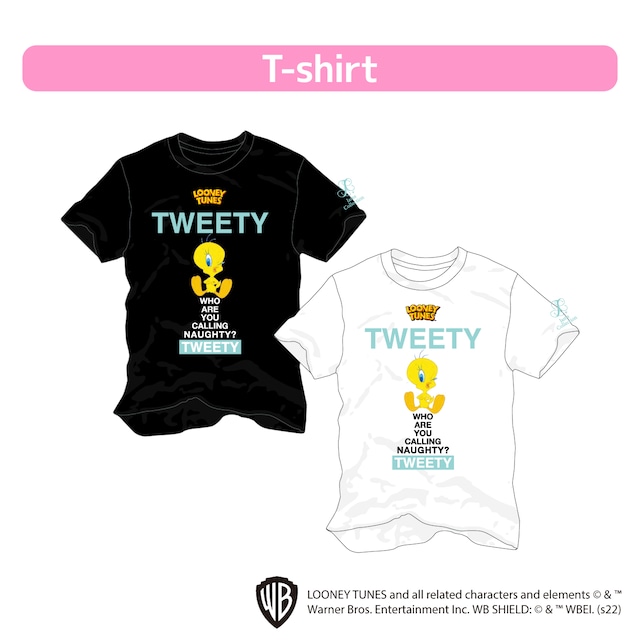 コラボグッズ「トゥイーティー」Tシャツ