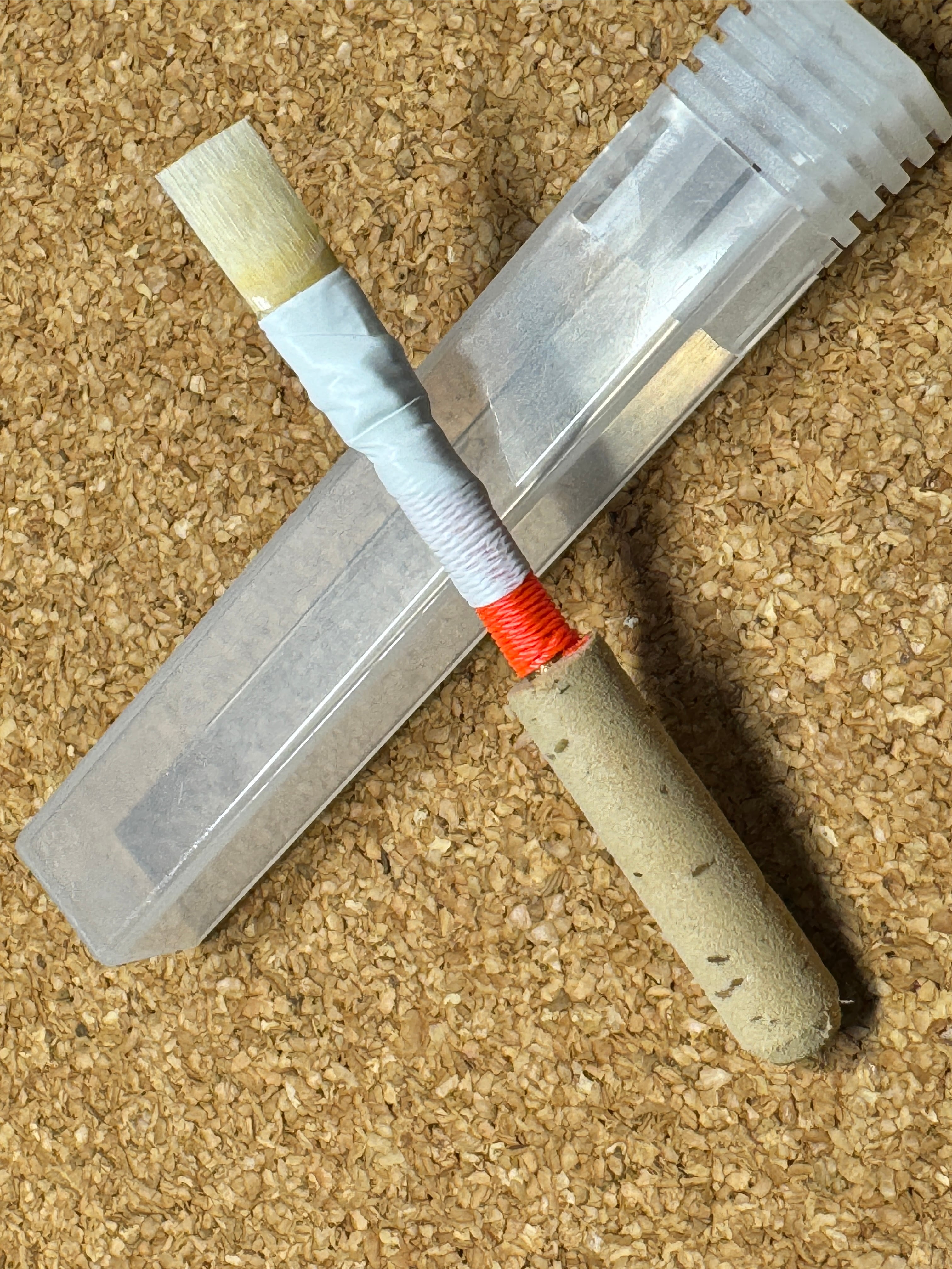 厳選舟形ケーン5枚セット オーボエリード製作用 | 主に絹糸を使用した