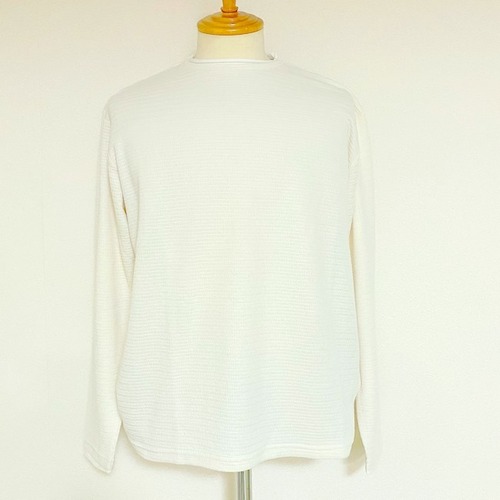 Roll Neck Cut & Sewn　Ivory