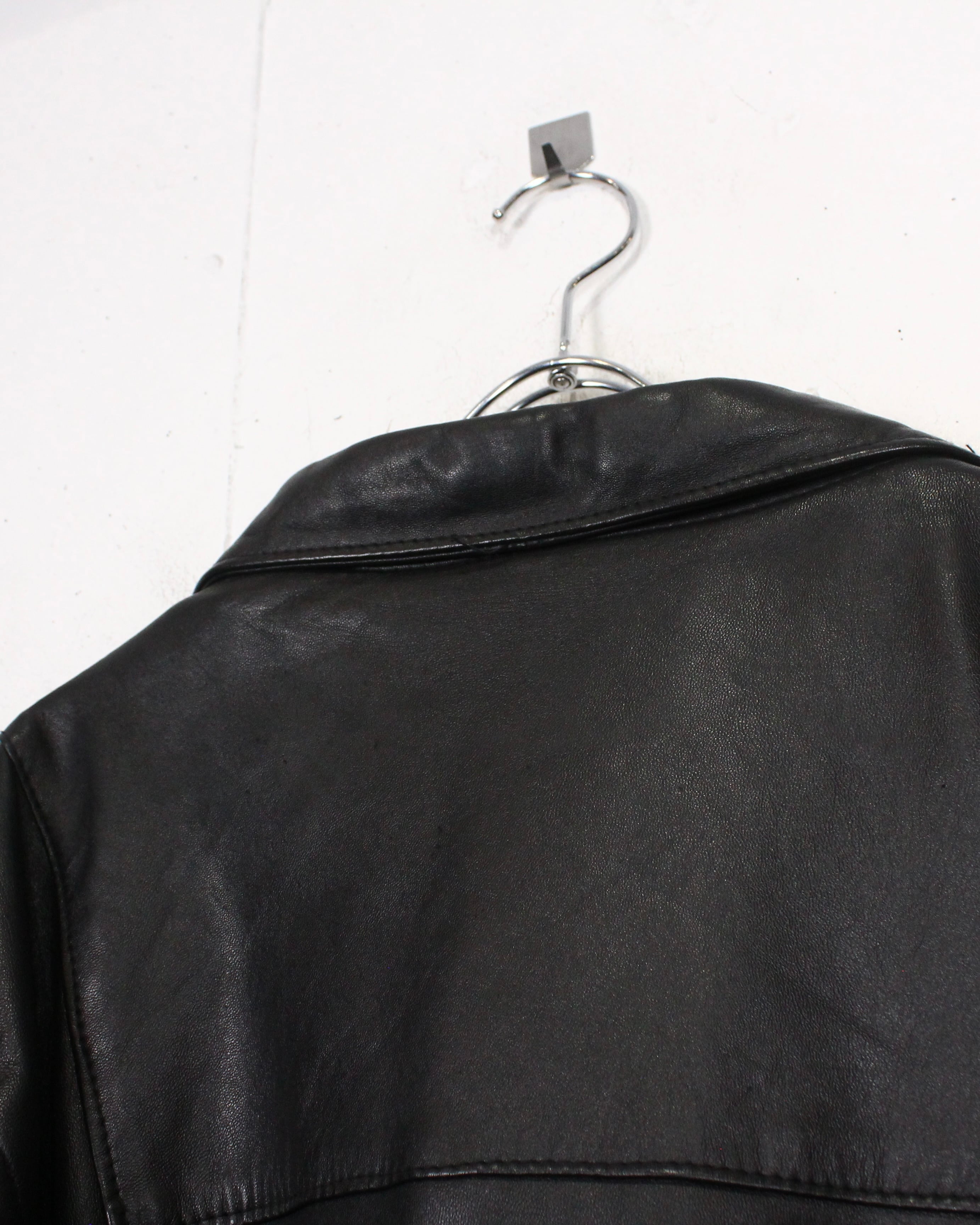 Caka act2】“2way” Detachable Gimmick Vintage Leather Jacket | Caka