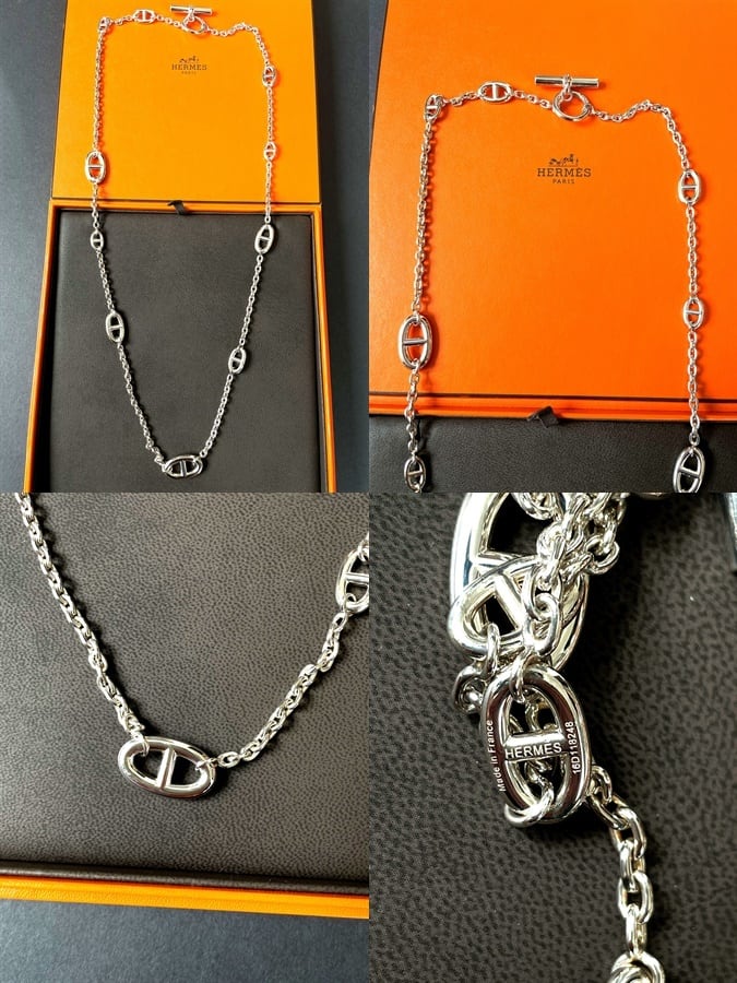 HERMES エルメス シェーヌダンクル ファランドール ロング