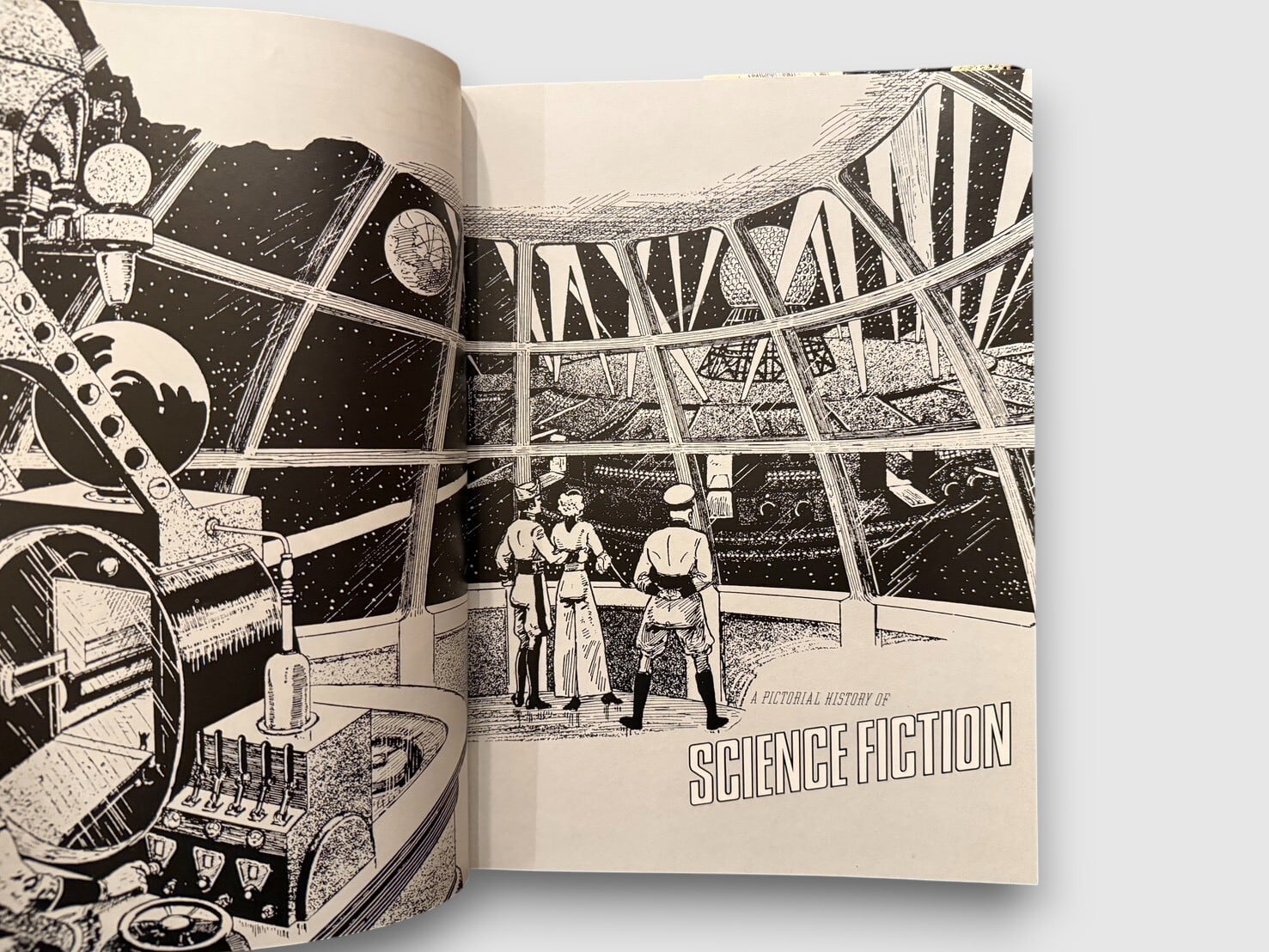 SL1109】【FIREST EDITION】A Pictorial History of Science Fiction